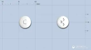 클로퀸정100밀리그램(히드록시클로로퀸황산염) 사진