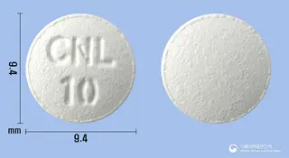 시나롱정10밀리그램(실니디핀)(수출명 : Todula Tablet 10mg) 사진
