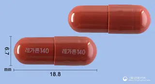 레가론캡슐140(밀크시슬건조엑스산) 사진