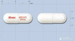 바이넥스글루코사민500캡슐(결정황산글루코사민) 사진