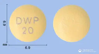 파리벤정20mg(라베프라졸나트륨) 사진