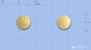 쿠티아핀정100밀리그램(쿠에티아핀푸마르산염) 사진