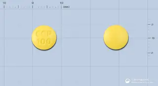 카세핀정100밀리그램(쿠에티아핀푸마르산염) 사진