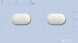 글루파콤비정500/80mg 사진