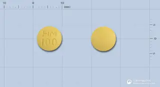 스무디핀정100밀리그램(쿠에티아핀푸마르산염) 사진
