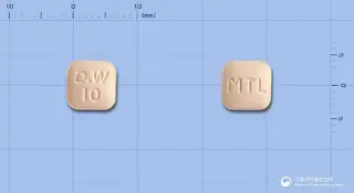 몬테락정10밀리그램(몬테루카스트나트륨) 사진