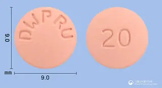 크로우정20mg(로수바스타틴칼슘) 사진