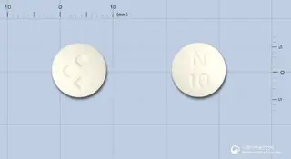 뉴로자핀정10밀리그램(올란자핀) 사진
