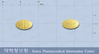 멀타핀정15밀리그램(미르타자핀) 사진