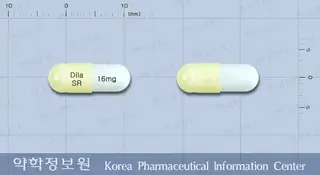 딜라트렌에스알캡슐16밀리그램(카르베딜롤) 사진