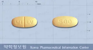 케프렙톨정500밀리그램(레비티라세탐) 사진
