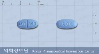 레비로틴정250밀리그램(레비티라세탐) 사진