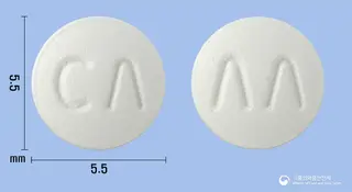아바큐정10mg(아토르바스타틴칼슘수화물) 사진