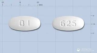 바이크라정625mg(아목시실린·클라불란산칼륨) 사진