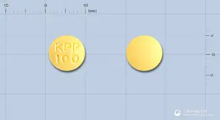 쿠에핀정100밀리그램(쿠에티아핀푸마르산염) 사진