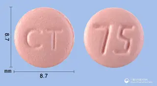 클로피렌정(클로피도그렐황산염) 사진
