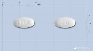 휴텍스아토르바스타틴정20mg(아토르바스타틴칼슘삼수화물) 사진