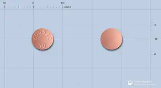 비바코정10밀리그램(로수바스타틴칼슘) 사진