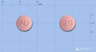 휴레스토정20밀리그램(로수바스타틴칼슘) 사진