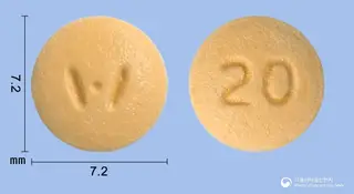 라베휴정20mg(라베프라졸나트륨) 사진