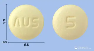 솔리페신정5mg(솔리페나신숙신산염) 사진