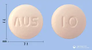 솔리페신정10mg(솔리페나신숙신산염) 사진
