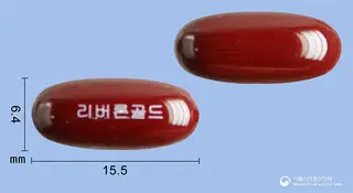 리버론골드연질캡슐(밀크시슬열매건조엑스) 사진
