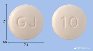 메디페나신정10mg(솔리페나신숙신산염) 사진
