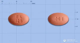 트리레보정125/31.25/200밀리그램(레보도파, 카르비도파, 엔타카폰) 사진