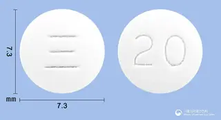 바로스타틴정20mg(아토르바스타틴칼슘삼수화물) 사진