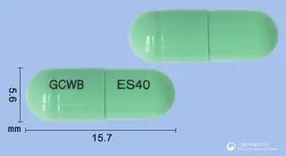 에스오졸캡슐40mg(에스오메프라졸마그네슘이수화물) 사진
