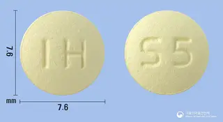 솔리프정5mg(솔리페나신숙신산염) 사진