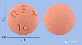 로스타정10mg(로수바스타틴칼슘) 사진