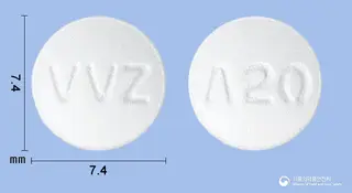 비보존아토르바스타틴정20mg(아토르바스타틴칼슘삼수화물) 사진
