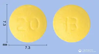 라베리튼정20mg(라베프라졸나트륨) 사진