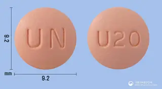 로수타틴정20mg(로수바스타틴칼슘)(수출용) 사진