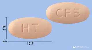 크라프록신정500mg(레보플록사신수화물) 사진