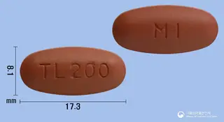 트리레보정200/50/200밀리그램(레보도파, 카르비도파, 엔타카폰) 사진