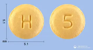 크레스바정5mg(로수바스타틴칼슘) 사진