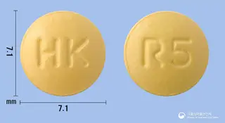 케이로틴정5mg(로수바스타틴칼슘) 사진