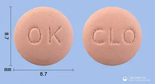 플라킴정75mg(클로피도그렐황산수소염) 사진