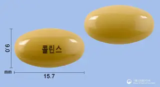 콜린스연질캡슐(콜린알포세레이트) 사진