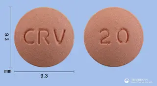 크레라토정20mg(로수바스타틴칼슘) 사진