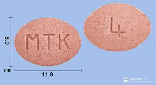 몬테원츄정4mg(몬테루카스트나트륨) 사진