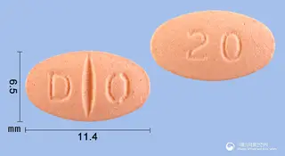 다나젠심바스타틴정20mg 사진