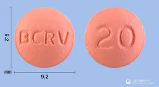 스타로바정20mg(로수바스타틴칼슘) 사진