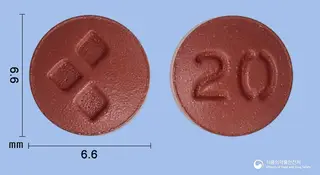 명인리바록사반정20밀리그램 사진