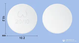 올메로수정20/10밀리그램 사진