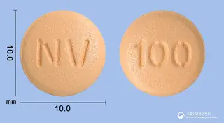 나누비아정100밀리그램(시타글립틴염산염수화물) 사진