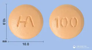 글루시타정100밀리그램(시타글립틴염산염수화물) 사진